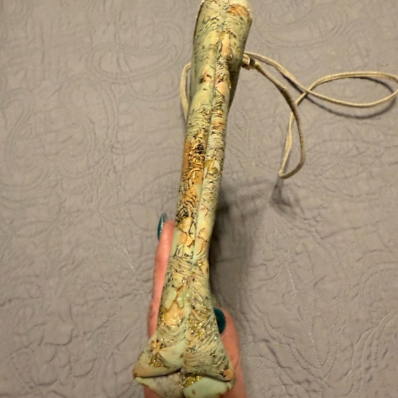 Cork Purse | 11” Wide | 7”Deep | Zip Closure | Detachable Strap | Clutch - Picture 6 of 7